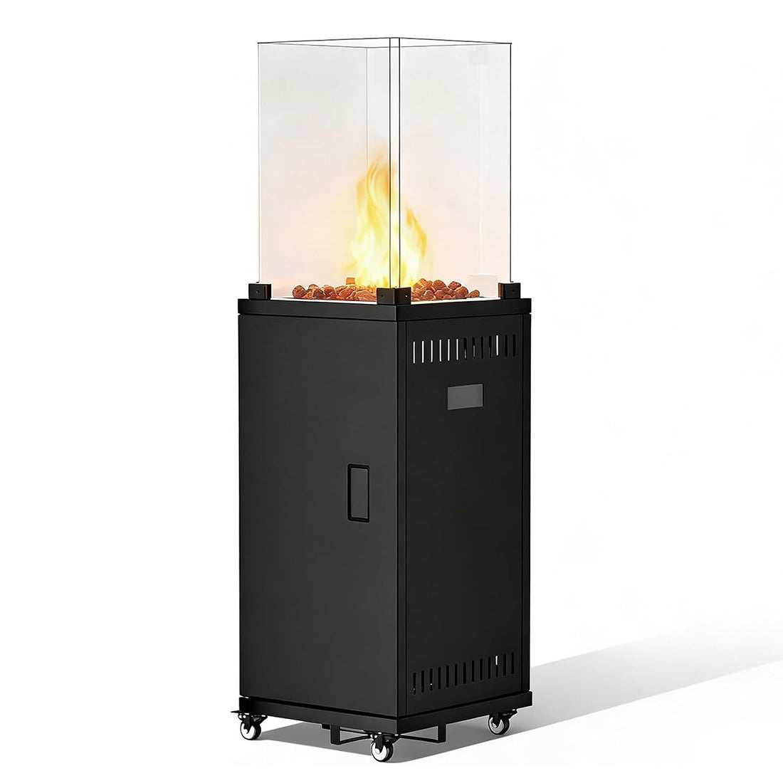 Powerful 13kW Outdoor Gas Heater | Patio & Garden Warmth Instant Warmth for UK Patios Wheeled Propane Heater for Gardens