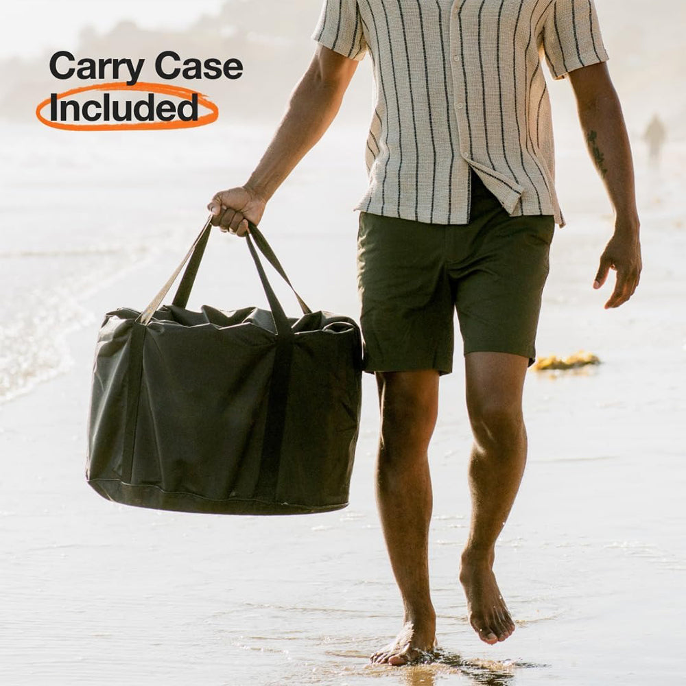 Smokeless Fire Pit for Garden - Portable Stainless Steel Wood Burning Fire Pit with Removable Ash Pan, 49.5 x 44.5 cm, 10 kg