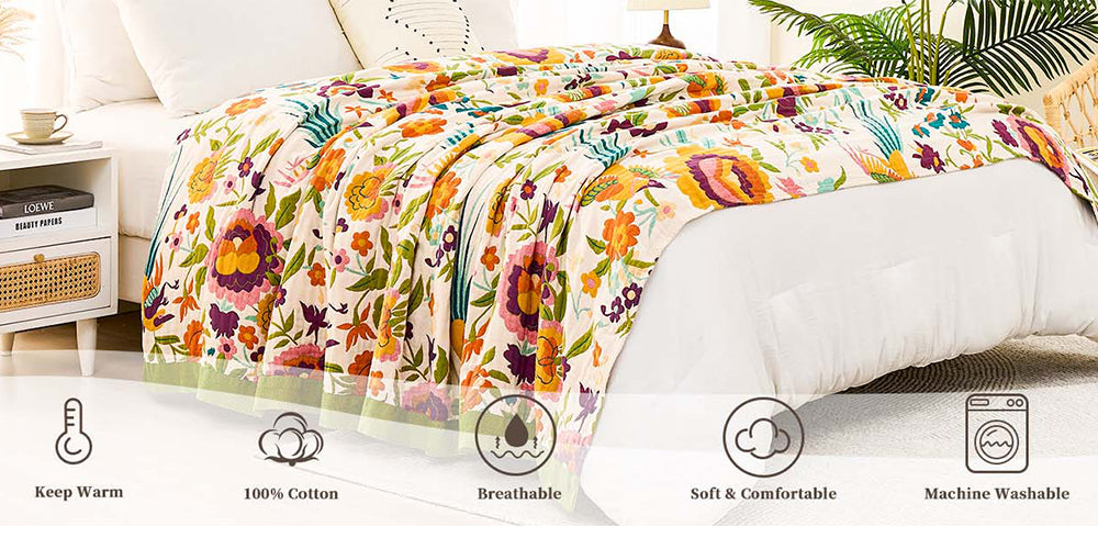 Your Go-To Guide for the Perfect Cotton Boho Throw Blanket